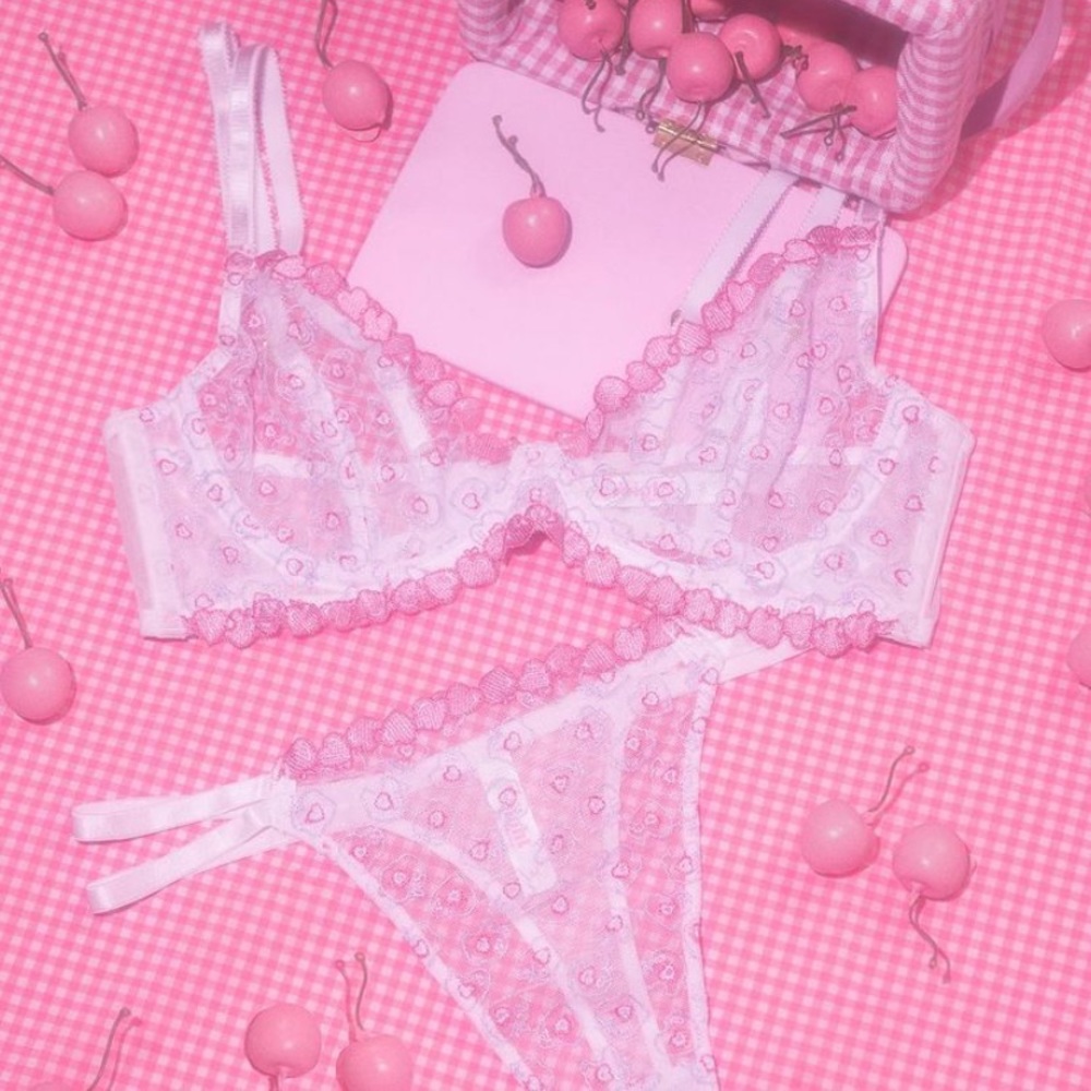Voight by Valentina Lilac Bad Apple Lingerie Set